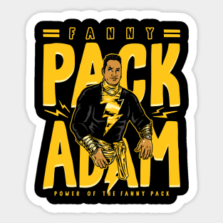 Fanny Pack Adam Sticker